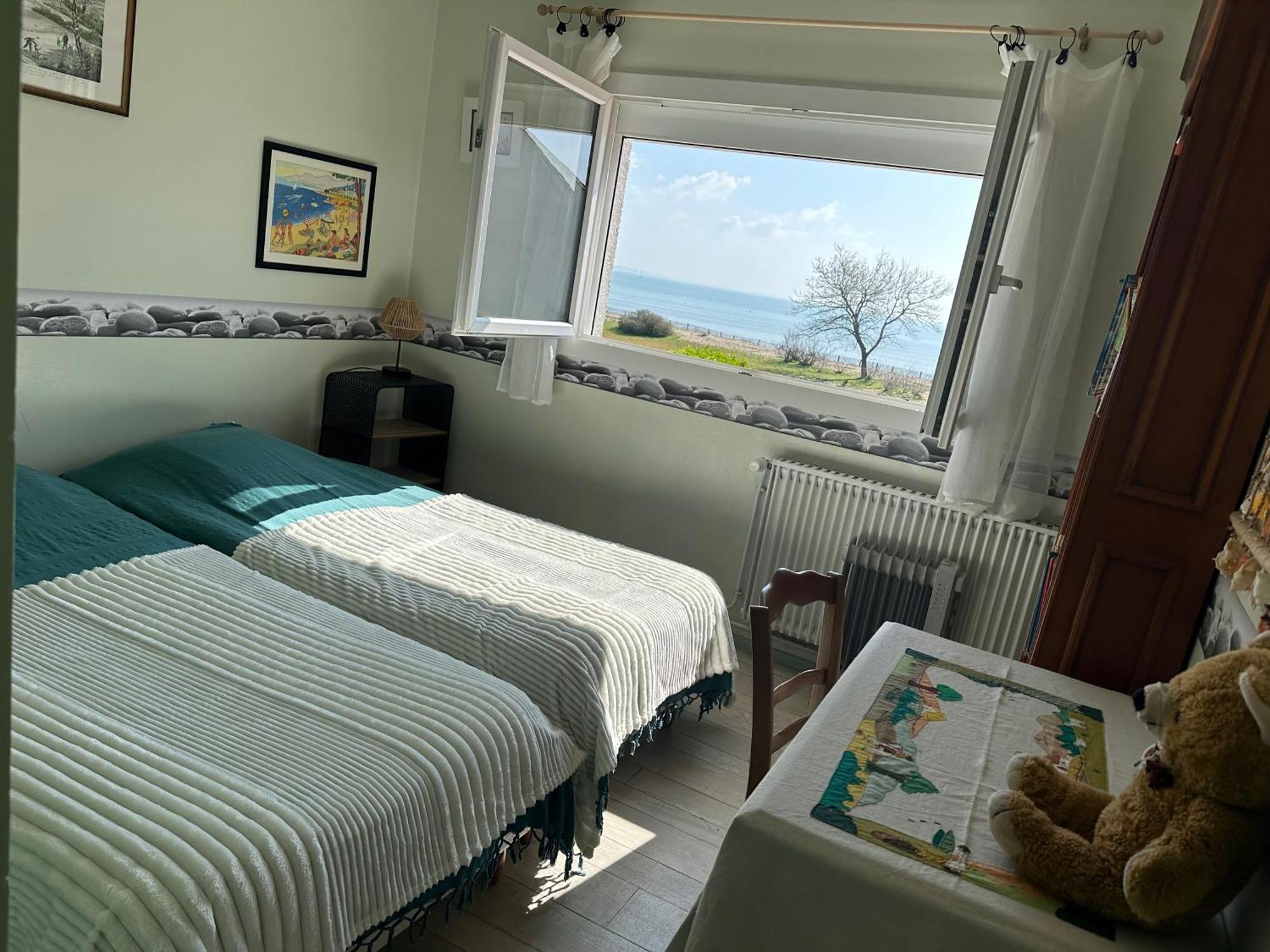 Maison Face A La Mer Rivedoux-Plage Kültér fotó