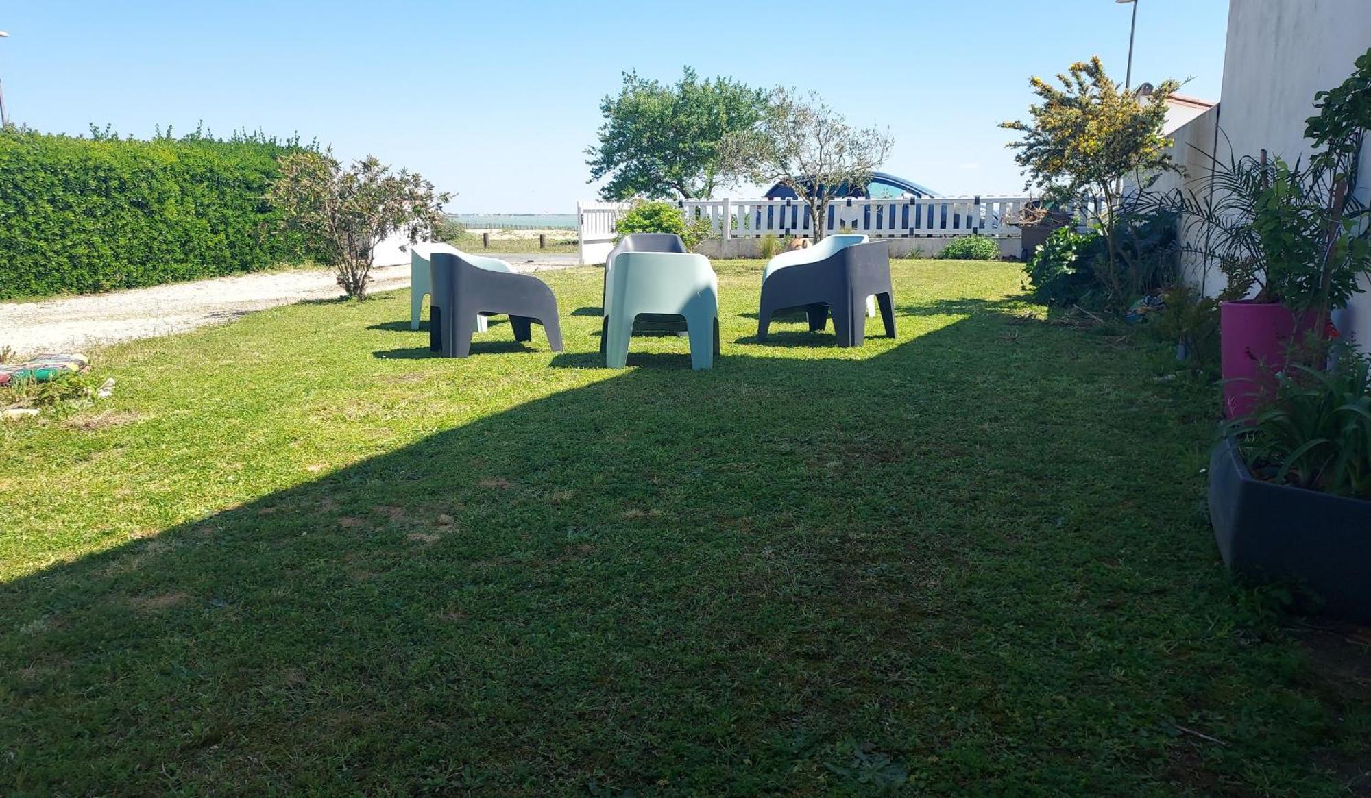 Maison Face A La Mer Rivedoux-Plage Kültér fotó