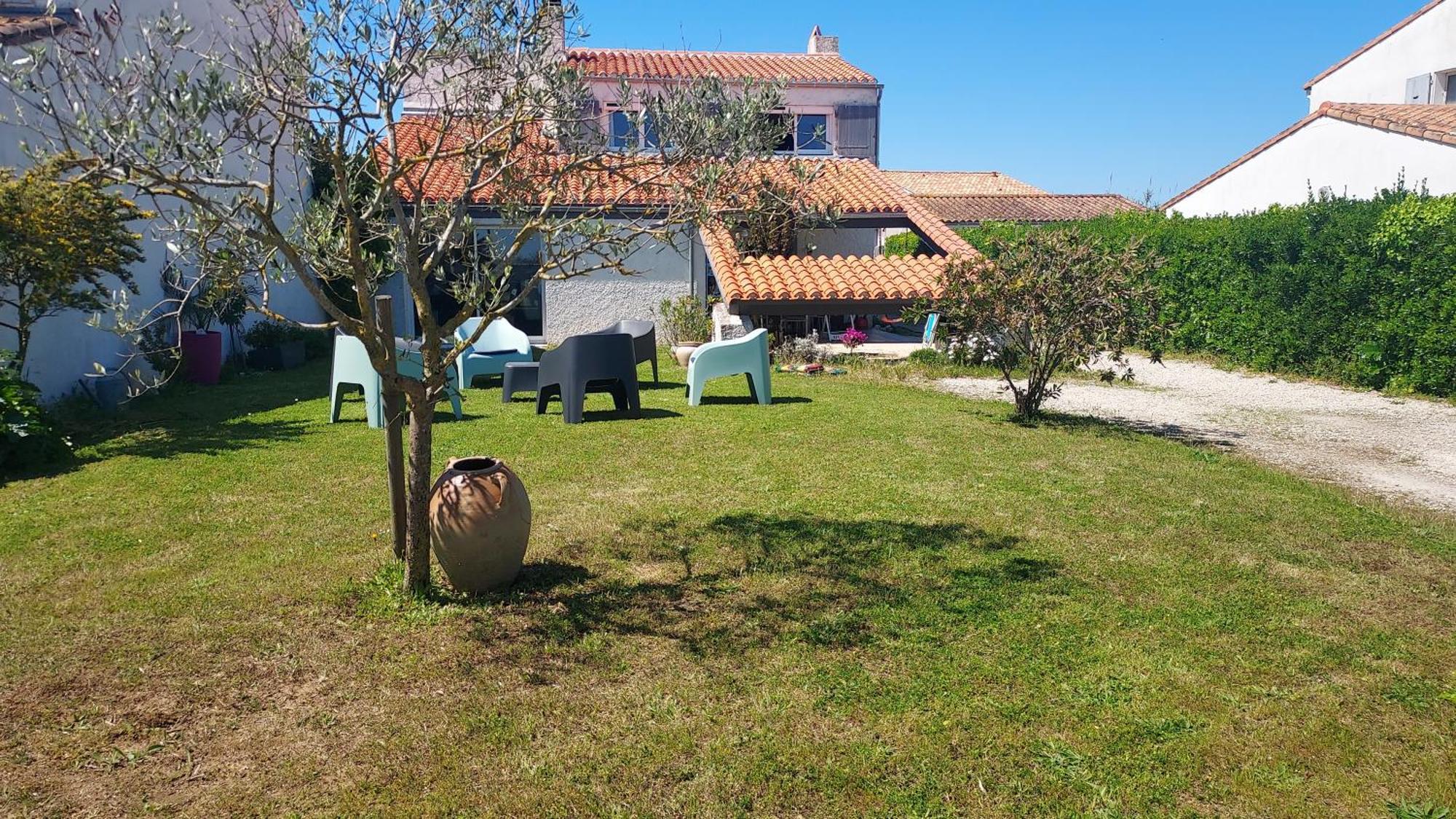 Maison Face A La Mer Rivedoux-Plage Kültér fotó